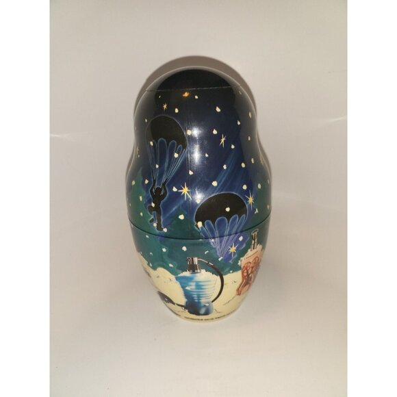 Jean Paul Gautier Canister Christmas Le Male Extra Large 9” x 5” Made in France - Picture 2 of 7